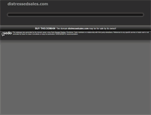 Tablet Screenshot of distressedsales.com
